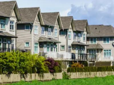 Picture of row of houses