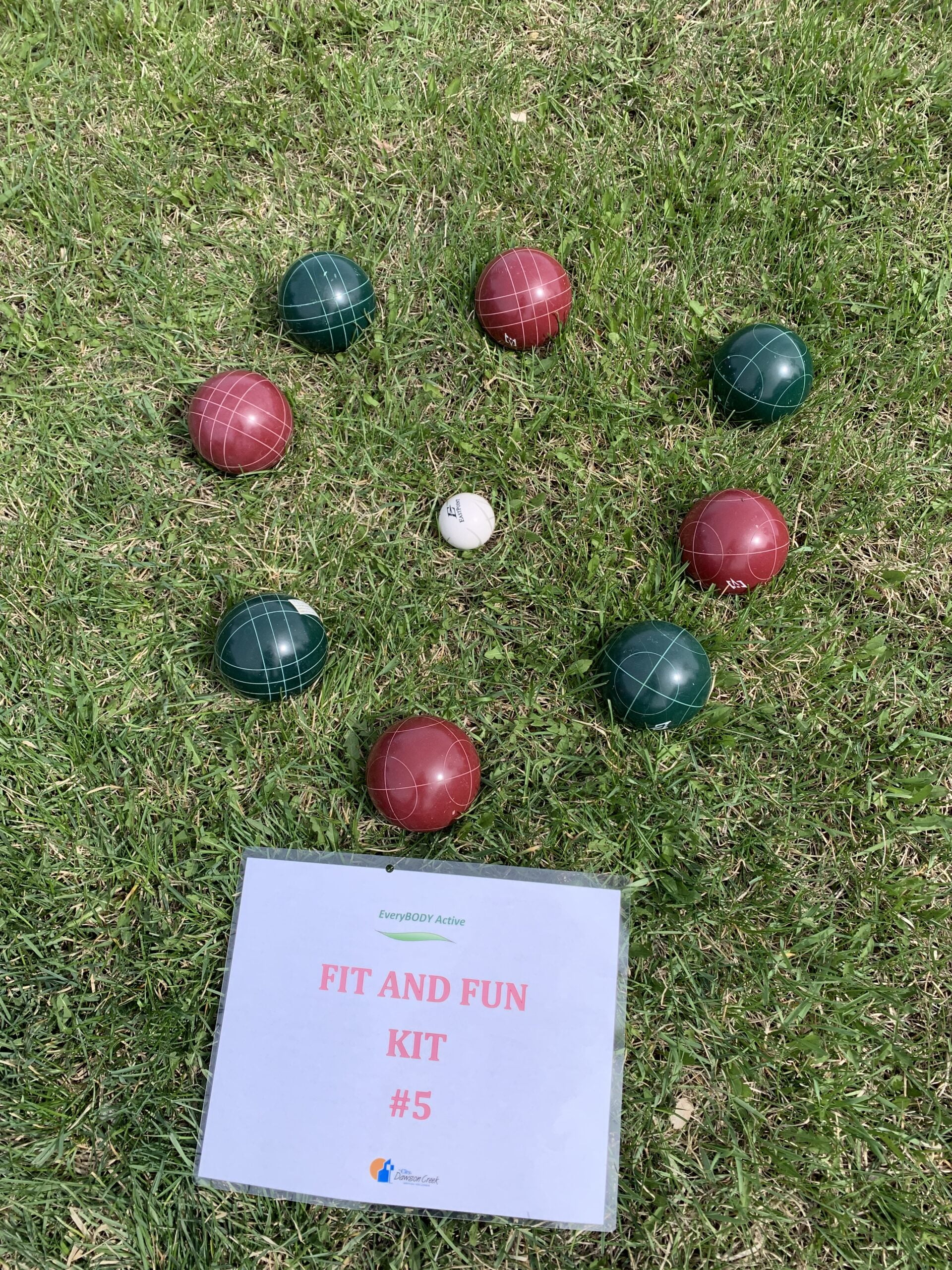 Picture of Fit and Fun Activity Kit 5 Bocce Ball