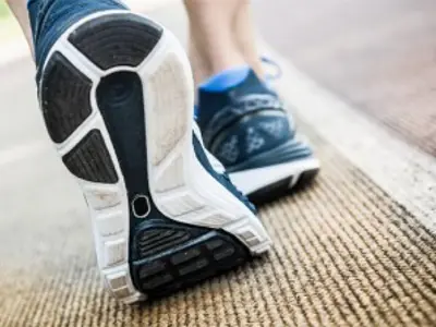 Picture of walking feet