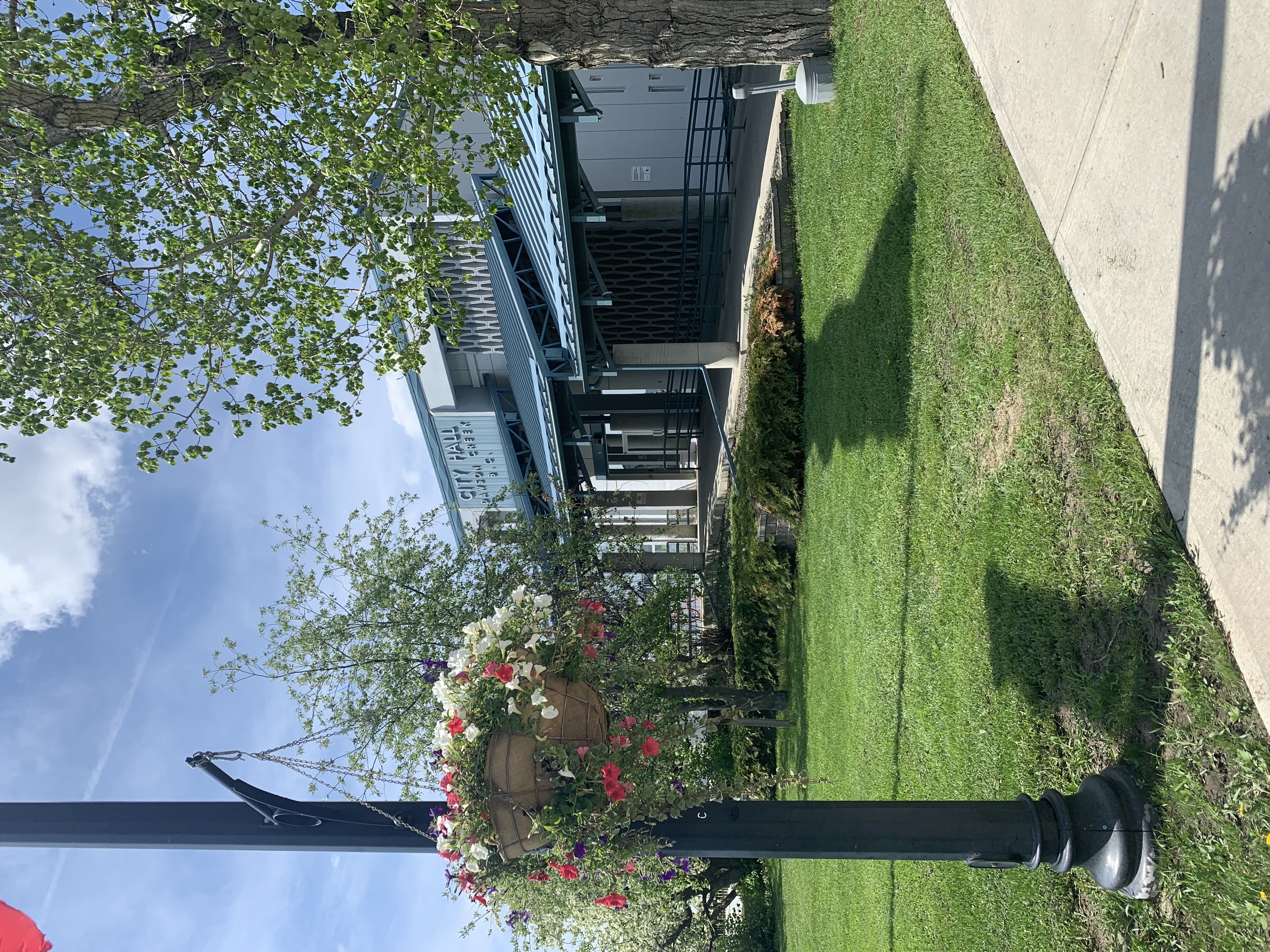 Photo of the City Hall building in Dawson Creek